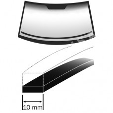 FORD Focus, 98-04, WS-Foam rubber profile self-adh., bottom left, 10x5 mm (3556ASCHB1B)