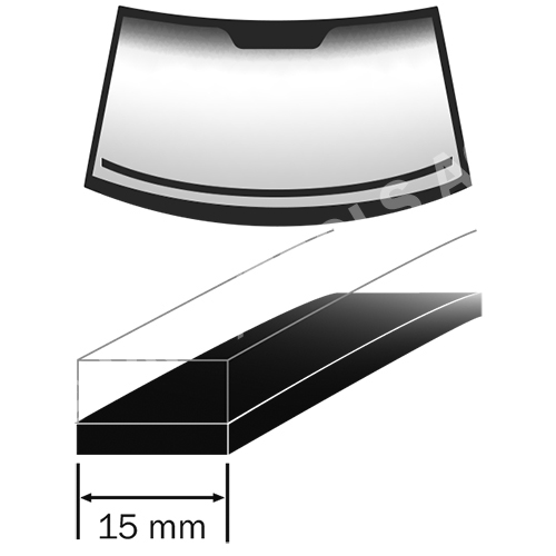 BMW/MINI/FORD Expanding foam rubber, 1,50 m, 15 mm