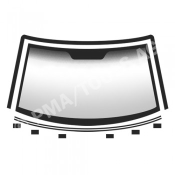 CITROEN C5, 01-08, WS-Moulding set incl. spacer, 8 pcs. (2727AKKH1F)