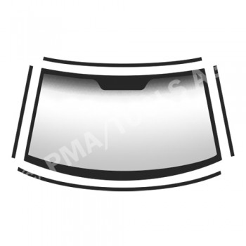 HONDA Civic 4/5dr, 16-, WS-Moulding set self-adh., 4 pcs.