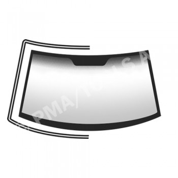 SAAB 9000, 85-98, WS-Moulding, left inside (7406ASGHL)