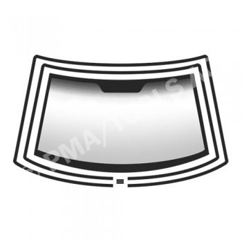 MERCEDES C-Class W203 Sedan/Estate, 00-07, WS-Trim, top (5351ASMST)