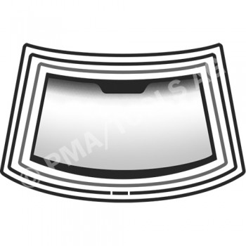 RENAULT 5 C40/B40 Super 5, 84-96, WS-Moulding set incl. sleeve, 4 pcs. (7227AKKH)