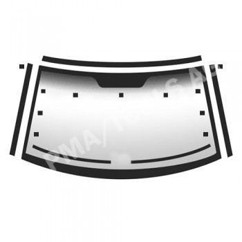 RENAULT Espace, 02-14, WS-Trim set incl. clips, 16 pcs. (7251AKMV)