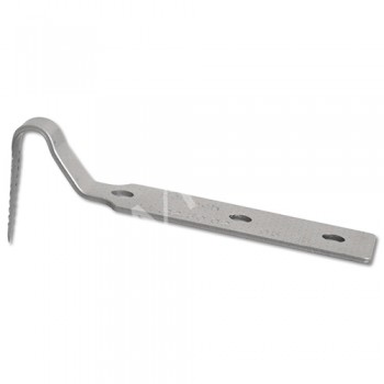 Cold knife blade serrated, U-form, 30 mm, 5 pcs. in box