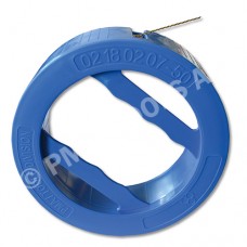 Gold wire, braided, 0,8 mm, 50 m on plastic dispenser