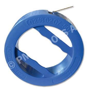 Gold wire, braided, 0,8 mm, 50 m on plastic dispenser