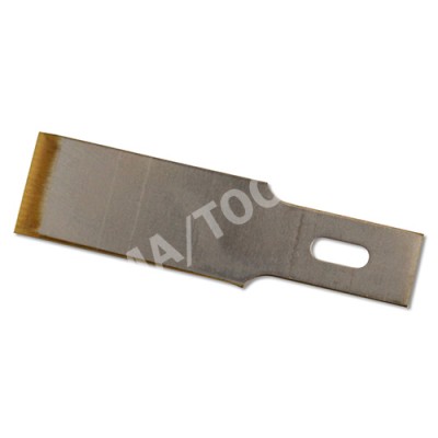 Chisel blades with titanium-coated cutting edge, bicolour, 13 mm, 10 pcs. in the package