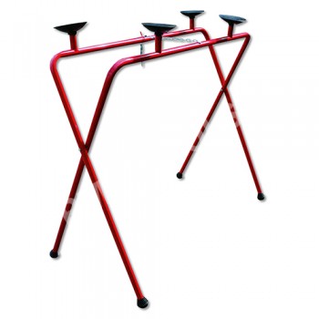 Windscreen table, red, 80 kg