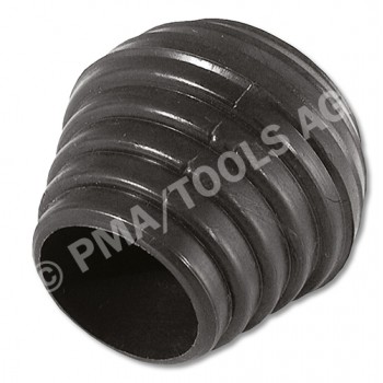 Replacement rubber foot for windscreen table, blue/red