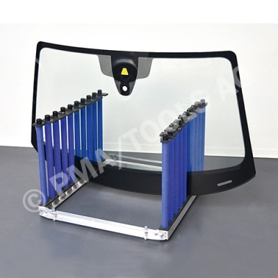 Glass rack 9-slot, foldable