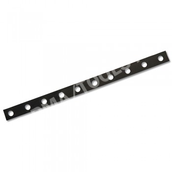Rubber pad bottom for glass rack