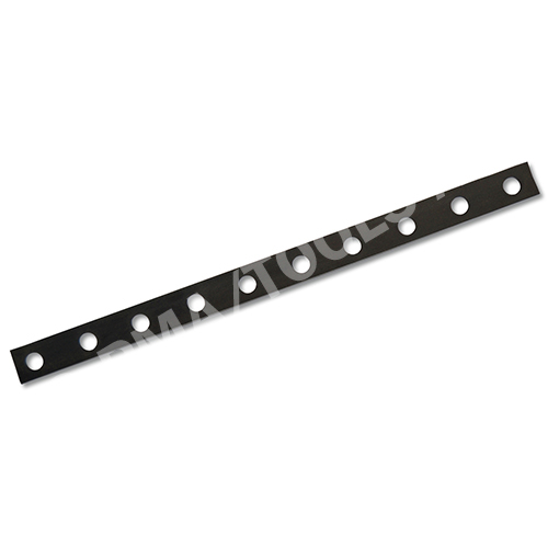 Rubber pad bottom for glass rack