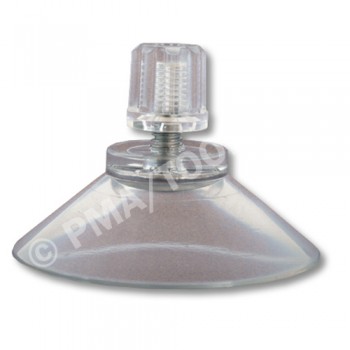 Suction cup inclusive cap nut M4, 2 pcs.