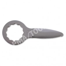 FEIN Knife 073 straight form, toothed, 35 mm, 2 pcs.