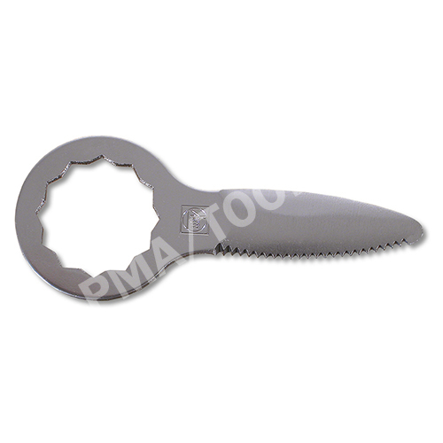 FEIN Knife 073 straight form, toothed, 35 mm, 2 pcs.