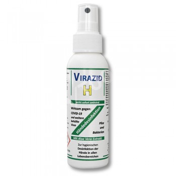Virazid H Hand disinfection with Aloe Vera extract, 100 ml