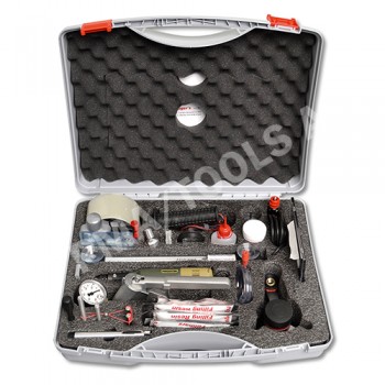 Roger's Glass repair system with vacuum pump