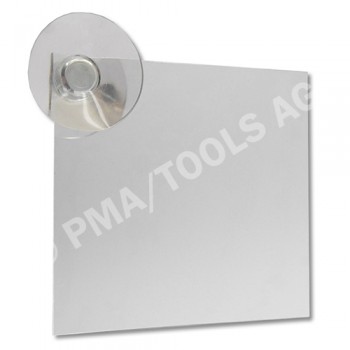 Inspection mirror for stone chip repair