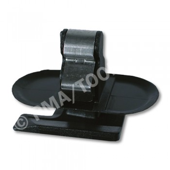 OPEL Meriva A, 03-10, WS-Clip interior panelling A-pillar, black