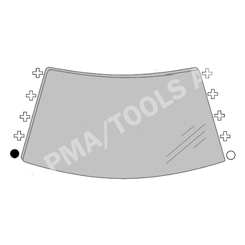 BMW 3 Series E90/E91 Sedan/Estate, 05-12, WS-Clip set A-pillar, 10 pcs.
