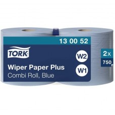 Tork Wiping Paper Plus, 2-ply, 23.5 cm, 255 m,