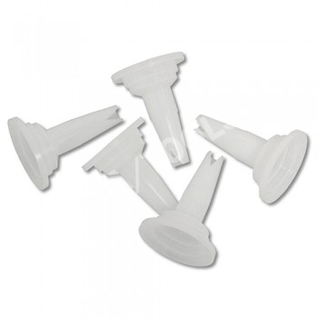 Bag nozzles, precut, 50 pcs. in bag