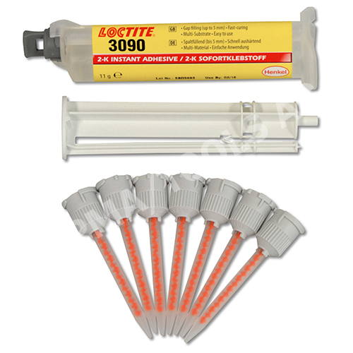 LOCTITE 3090 Adhesive kit with mixer jets, 9 pcs.
