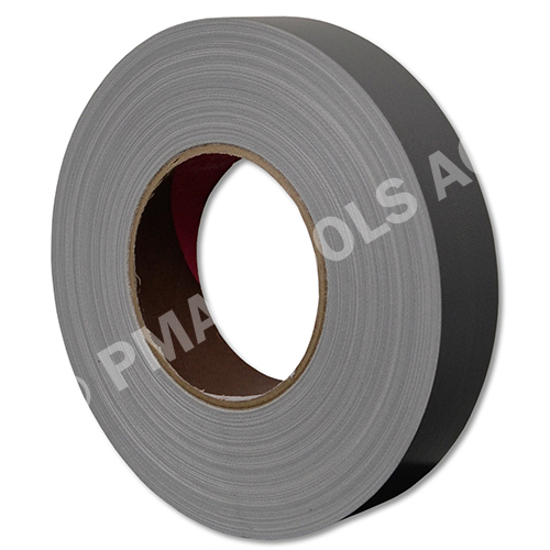 Fabric adhesive tape, silver, 30 mm, 50 m roll
