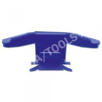 MITSUBISHI Outlander, 03-06, WS-Clip moulding A-pillar, left, blue