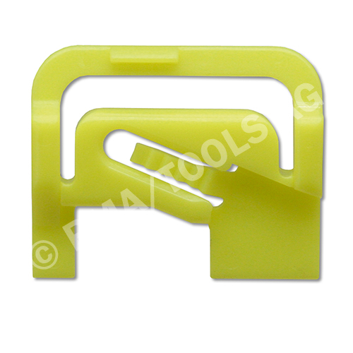 MITSUBISHI Outlander, 03-06, WS-Clip pinchweld A-pillar, yellow