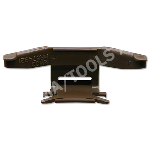 MITSUBISHI Outlander, 03-06, WS-Clip moulding A-pillar, brown
