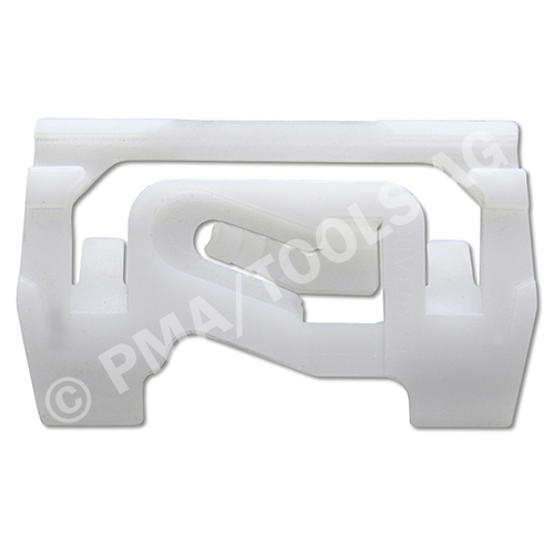 MITSUBISHI Colt VI 3dr, 07-12, WS-Clip pinchweld A-pillar, white