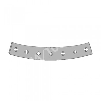 MAZDA 323 IV 5dr, 89-94, Fastener set waterpanel, 7 pcs.