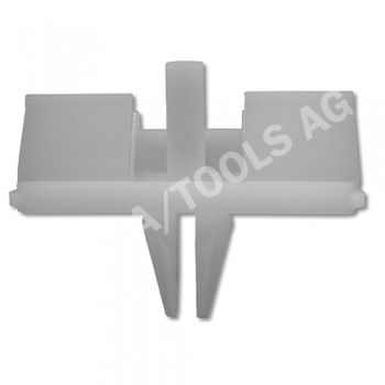 MINI R50/R53, 01-06, WS-Clip pinchweld, bottom, white