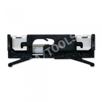 BMW X6 F16, 14-, WS-Clip A-pillar, black