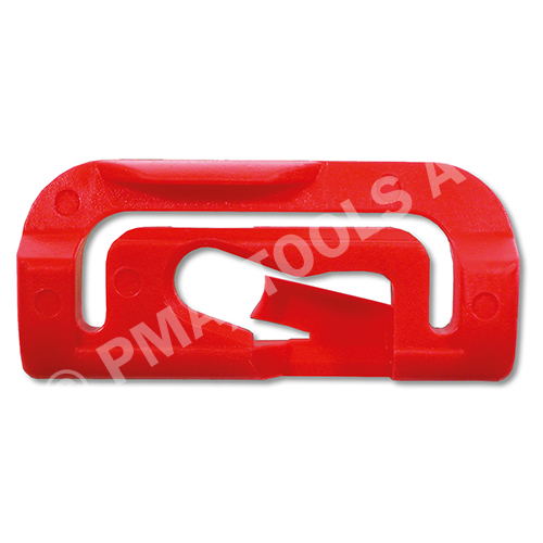 VOLVO S40/V40, 96-04, WS-Clip pinchweld A-pillar, red