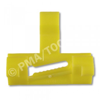 VOLVO S60/V70/XC70, 00-07, WS-Clip A-pillar, yellow