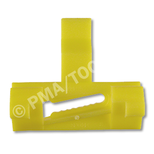 VOLVO S60/V70/XC70, 00-07, WS-Clip A-pillar, yellow
