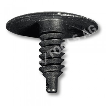 VW Golf III, 91-98, Fastener waterpanel, black