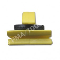 SEAT Toledo II, 99-04, WS-Clip A-pillar, yellow
