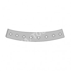 MERCEDES E-Class W211, 02-09, Fastener set waterpanel, 8 pcs.