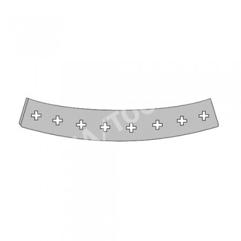 MERCEDES E-Class W211, 02-09, Fastener set waterpanel, 8 pcs.