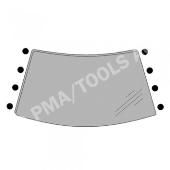 SEAT Ibiza II 6K, 93-01, WS-Clip set, 8 pcs.