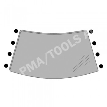SEAT Toledo I, 91-99, WS-Clip set, 8 pcs.