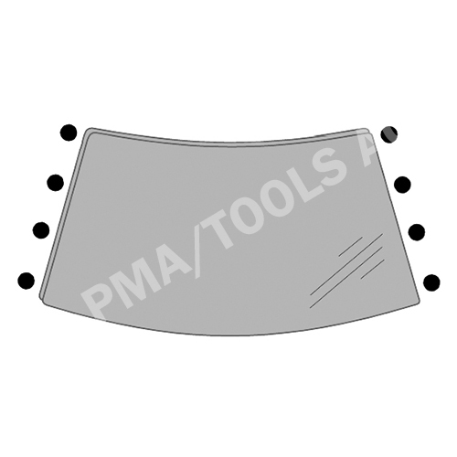 SEAT Toledo I, 91-99, WS-Clip set, 8 pcs.