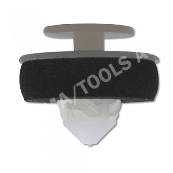 PEUGEOT 1007, 05-09, WS-Clip A-pillar, white