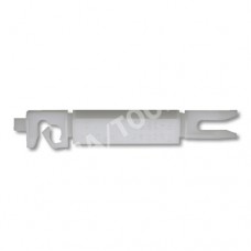 PEUGEOT 407 Sedan/Estate, 04-10, WS-Clip A-pillar, white