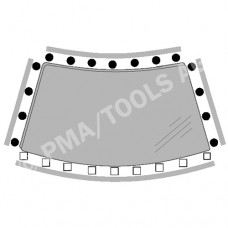 VOLVO 700 Series, 82-92, WS-Clip set, 24 pcs.