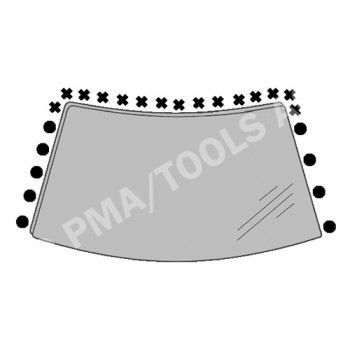 VOLVO 900 Series, 90-98, WS-Clip set, 24 pcs.